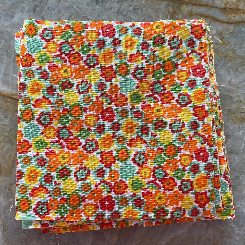 48 Precut 5" Quilt Squares Assorted Fabric Charm Pack